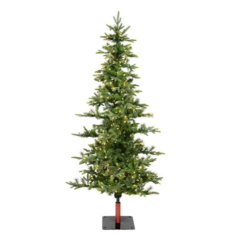 8 foot pre lit slim christmas tree|8 ft christmas trees artificial.